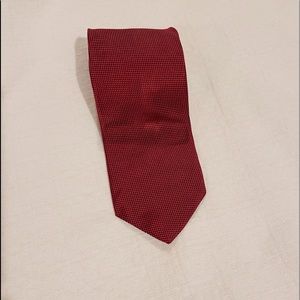Men’s Tie Harold Powell RichRed,black intertwined